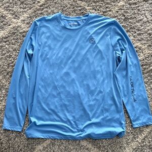 The Black Dog Light Blue Long Sleeve Tee